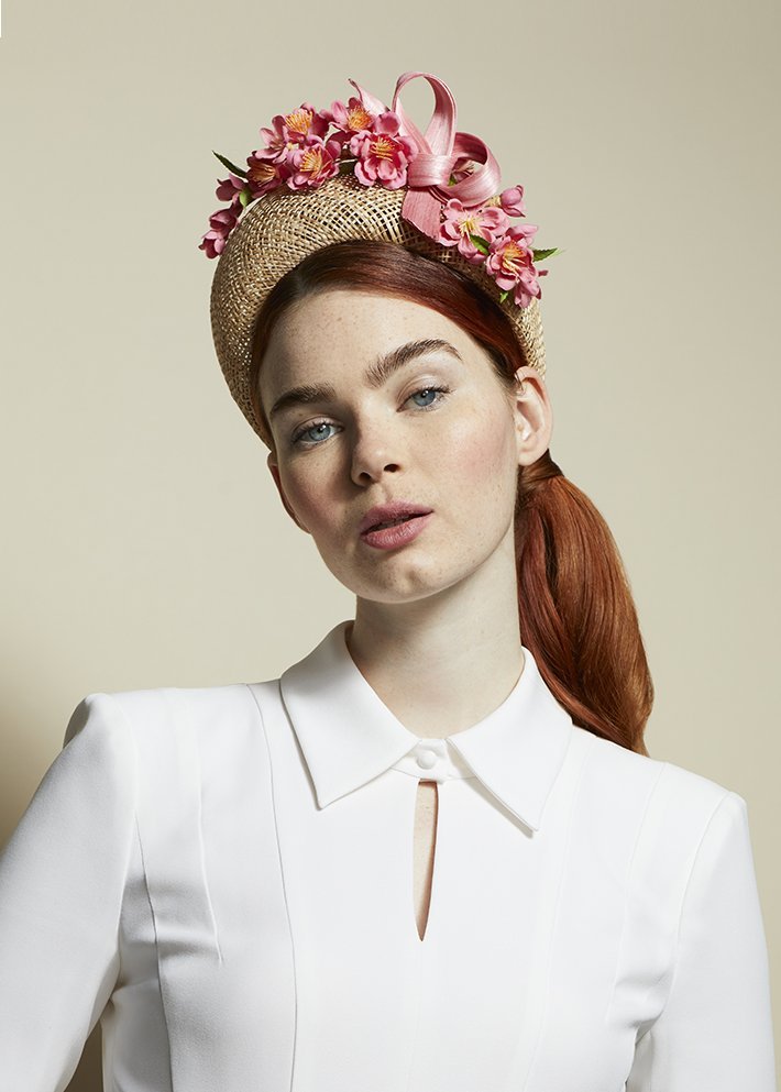 Juliette Botterill Floral Straw Headband — UFO No More Juliette Botterill Floral Straw Headband — UFO No More